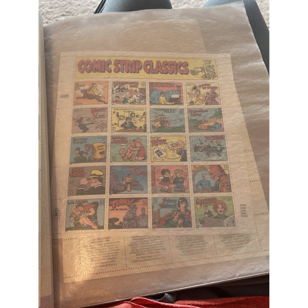 comic strip classic stamps